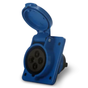 TOMADA IND EMB 2P+T  16A 220/240V VCA-IP44-6H