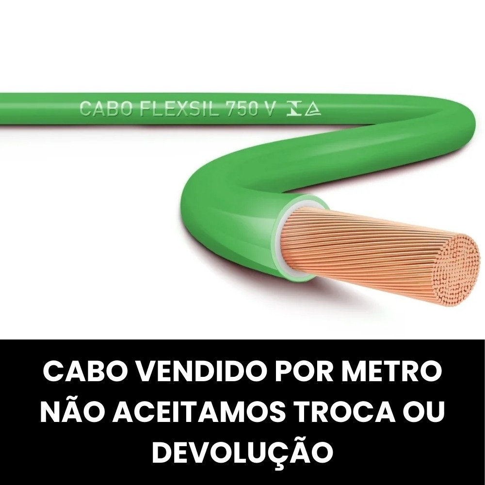 CABO FLEX 1KV 2,5MM (EPR/HEPR-90) VERDE CORFIO/PRYSMIAN (MT)
