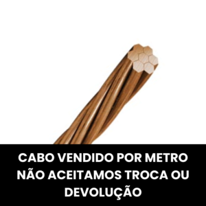 CORDOALHA AÇO COBREADA 10MM 7 FIOS (MT)