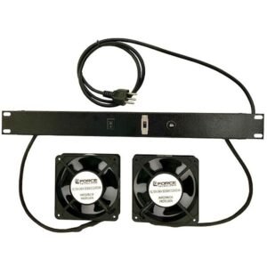 VENTILADOR TETO RACK 19" 2 VENTILADORES PT