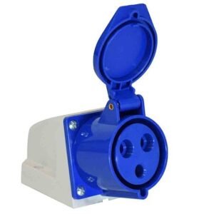 TOMADA IND SOB 2P+T 32A 220/240V N3206 STECK