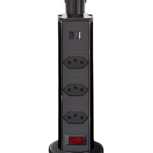 EXTENSAO MINI TOTEM MANUAL 3EL+1USB + A+C PT QM-52058.00