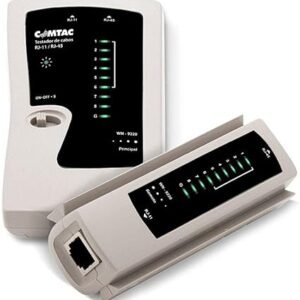 TESTADOR DE CABOS RJ45 E RJ11