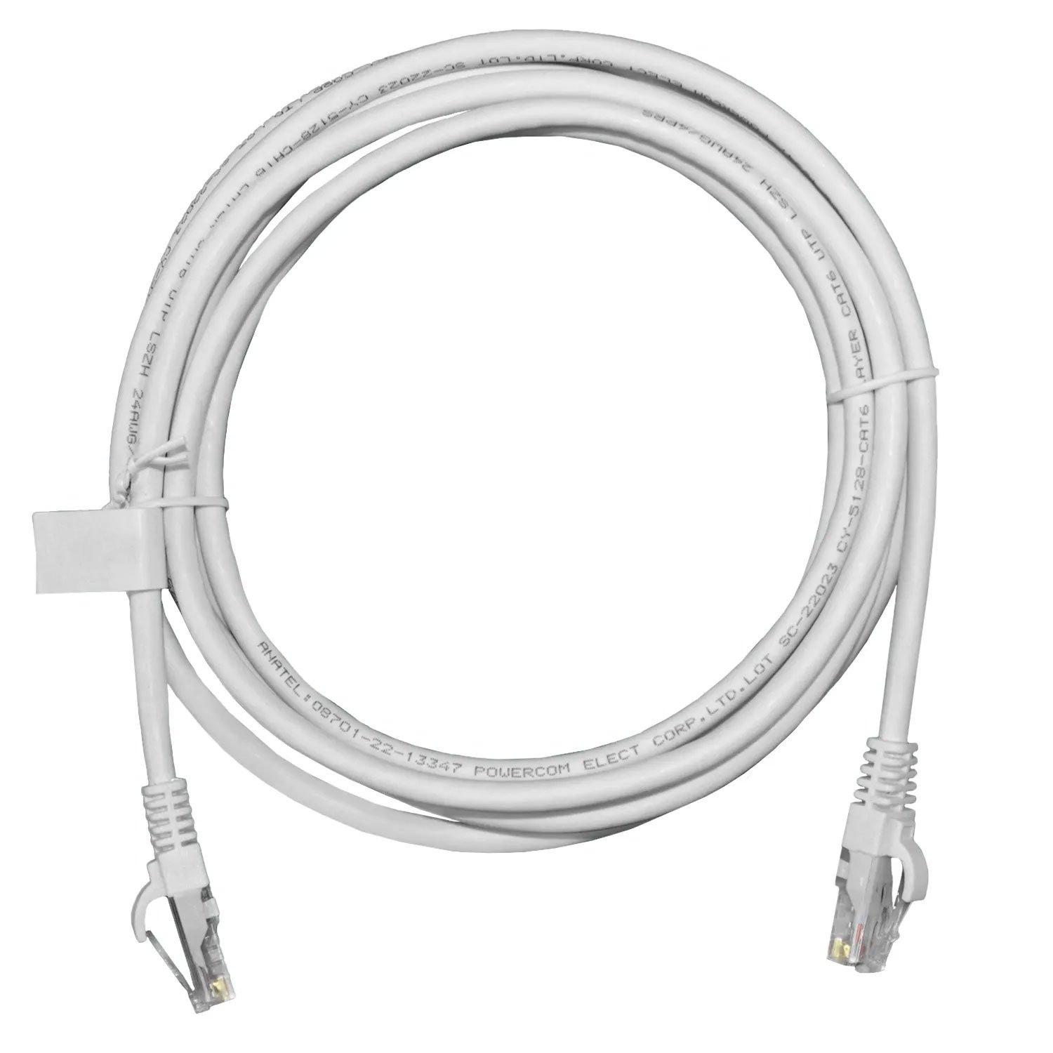 PATCH CORD CAT6 2,5M BR