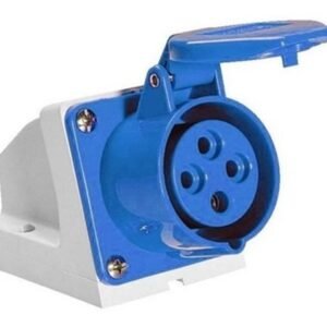 TOMADA IND SOB 3P+T 32A 220V AZUL SOPRANO