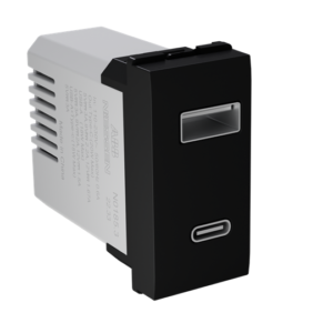 BLOCO SIMPLES C/ USB RAP TIPO A+C - PT QM-99084