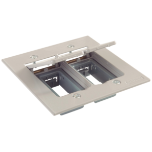 PLACA PISO 4X4 ALUM 2 MOD CINZA