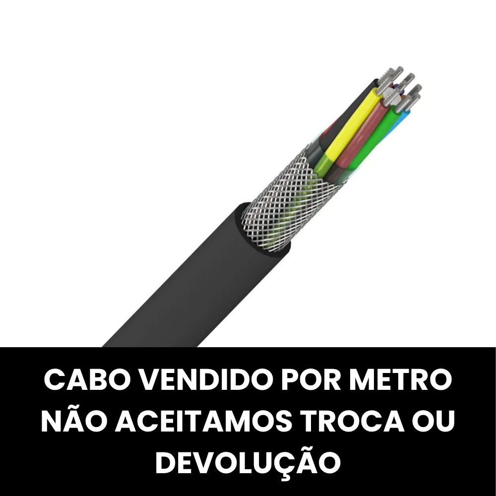 CABO AFT 2X22 AWG (T) PRETO DATALINK