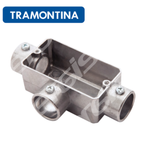 CONDULETE FIXO ALUM C/ROSCA TIPO T 1" S/TAMPA
