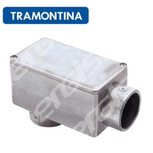 CONDULETE FIXO ALUM C/ROSCA TIPO LB 1.1/2 C/TAMPA