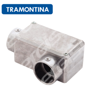 CONDULETE FIXO ALUM C/ROSCA TIPO LL 1.1/2 C/TAMPA