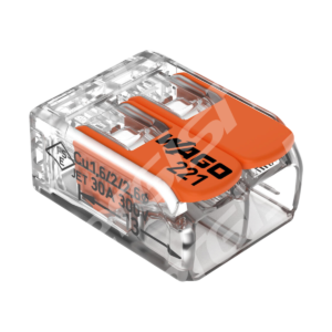 CONECTOR P/EMENDA 2P 41A 221-412 ATÉ 4MM