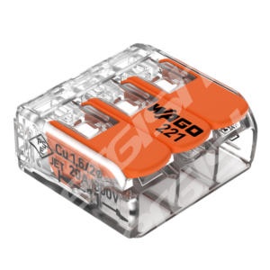CONECTOR P/EMENDA 3P 32A 221-413 4PC