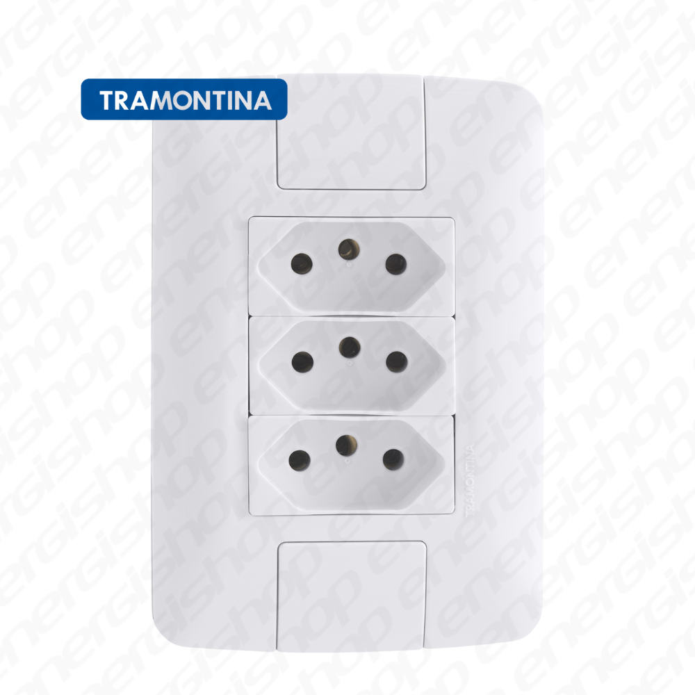 ARIA CONJ PLACA 4X2 3 TOM 2P+T 10A