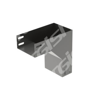 CURVA INV 90º ELETROCALHA LISA 100X100MM S/TAMPA CH18