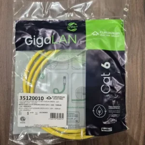PATCH CORD GIGALAN CAT.6 GREEN LSZH 1,5M AMARELO
