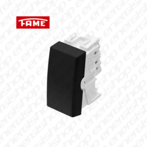 HABITAT BLACK MOD INTER SIMPLES 16A 250V