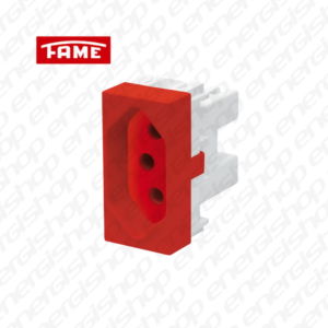 HABITAT BLACK MOD TOM 2P+T 20A 250V VERMELHA