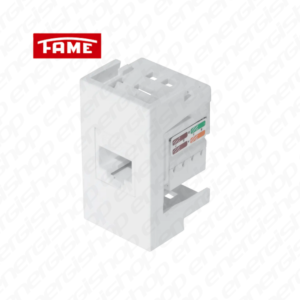 EVIDENCE MOD 1TOM RJ45 CAT5 BRANCO