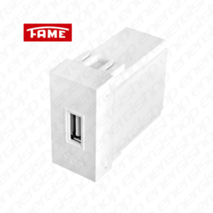 EVIDENCE MOD CARREGADOR USB A 15W 5V 3A BRANCO