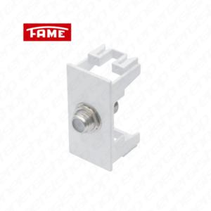 HABITAT BRANCO MOD TOMADA COAXIAL