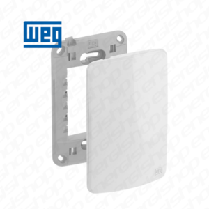 COMPOSÉ PLACA C/SUPORTE 4X2 CEGA BRANCO