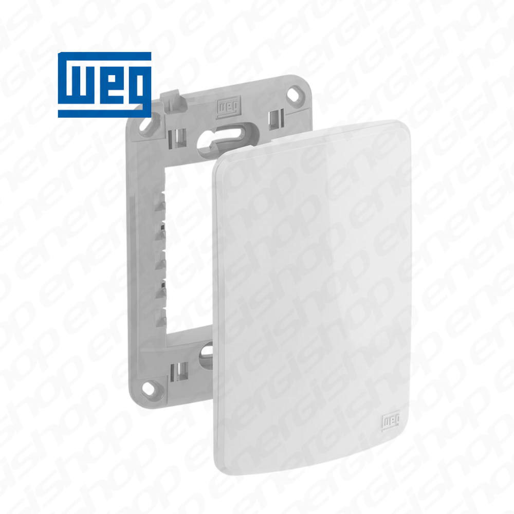 COMPOSÉ PLACA C/SUPORTE 4X2 CEGA BRANCO