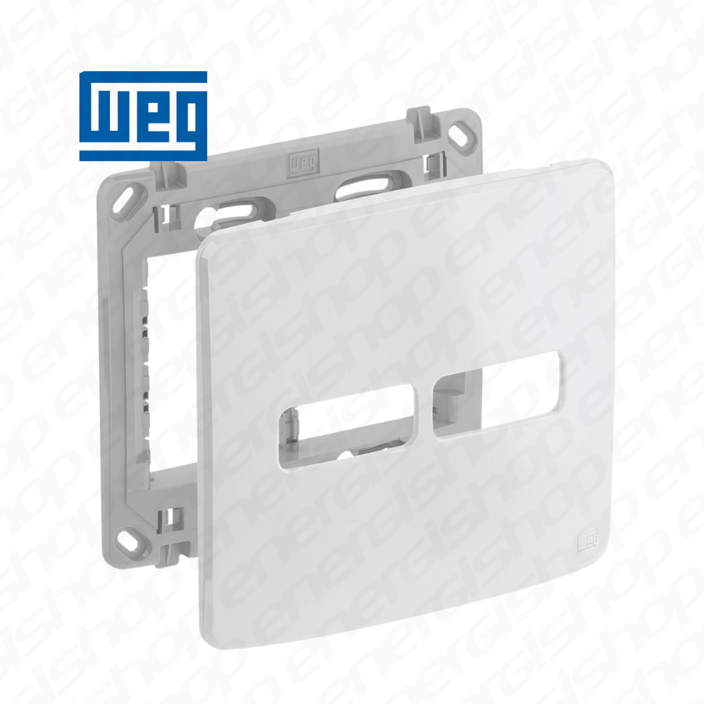COMPOSÉ PLACA C/SUPORTE 4X4 2 MOD BRANCO