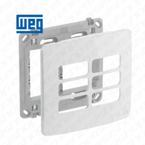 COMPOSÉ PLACA C/SUPORTE 4X4 6 MOD BRANCO