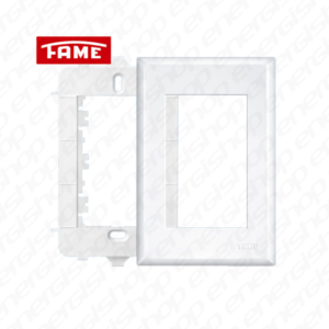 EVIDENCE PLACA C/SUPORTE 4X2 3 MOD BRANCO