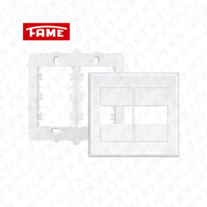 EVIDENCE PLACA C/SUPORTE 4X4 2 MOD BRANCO