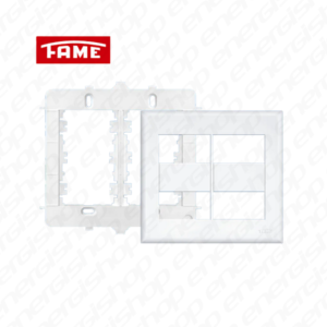 EVIDENCE PLACA C/SUPORTE 4X4 4 MOD BRANCO