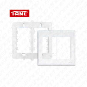 EVIDENCE PLACA C/SUPORTE 4X4 6 MOD BRANCO