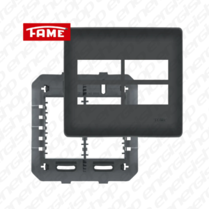 HABITAT BLACK PLACA 4X4 4 MOD C/SUPORTE