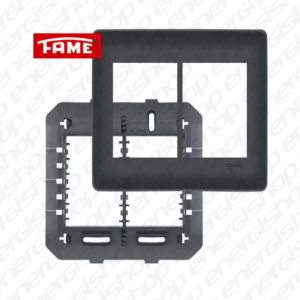 HABITAT BLACK PLACA 4X4 6 MOD C/ SUPORTE
