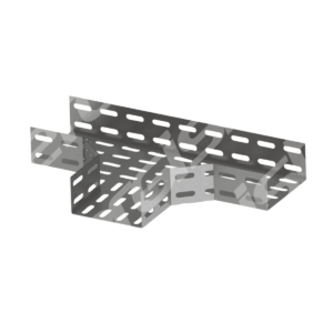 TEE HORIZ ELETROCALHA PERF 100X100MM S/TAMPA