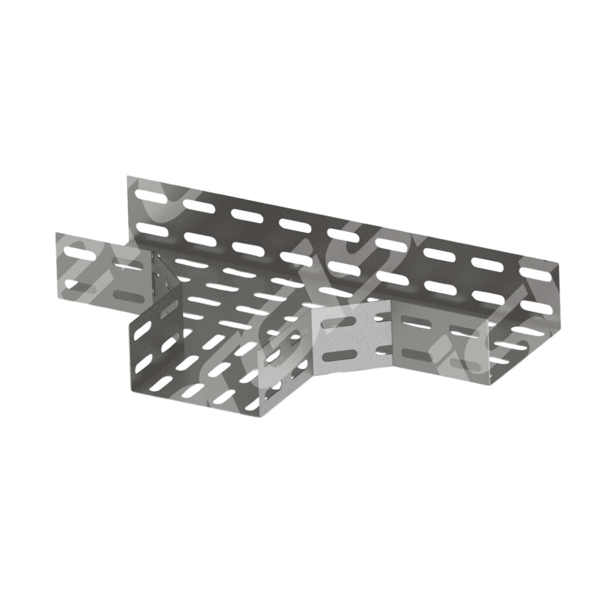 TEE HORIZ ELETROCALHA PERF 100X50MM S/TAMPA
