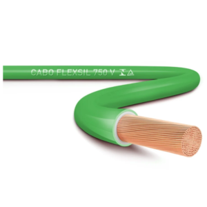 CABO FLEX 6MM 750V PRYSMIAN/CORFIO VERDE 100MT