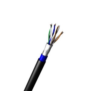 CABO LAN UTP CAT 5E DUPLA CAPA BLINDADO PT HERCULES (MT)