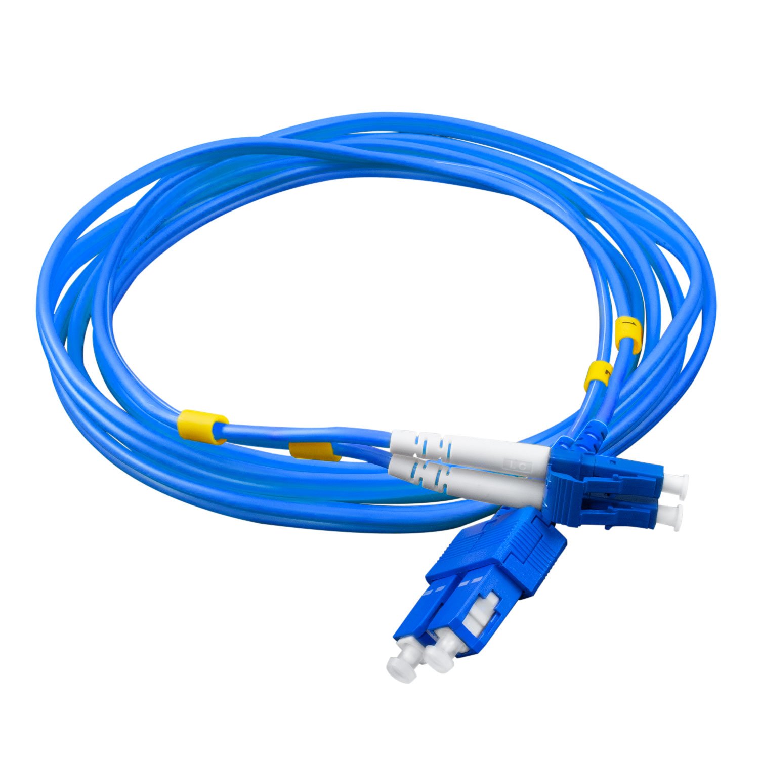 CORDAO OPTICO DX SM LC-UPC/LC-UPC 9/125 2,5MTS