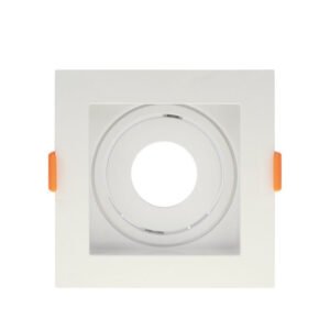 SPOT RECUADO PVC MR16 BRANCO