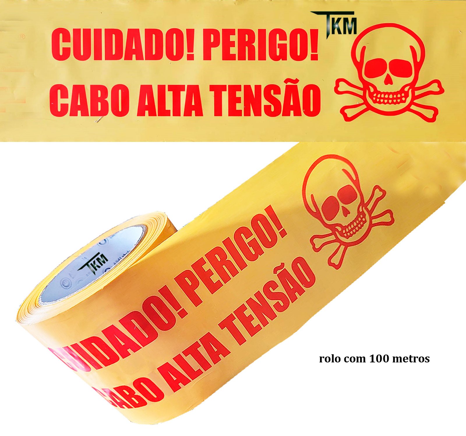 FITA SUBTERRANEA DE AVISO ALTA TENSAO C/100M AM