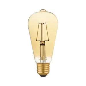 LAMP FILAMENTO ST64 4W 3000K E27 IP20 IRC>80