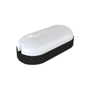 ARANDELA TARTARUGA LED SOB PRETA 12 W 3000K