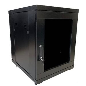 RACK DE PAREDE 16U P.G. P670MM C/ PORTA MAXELETRON
