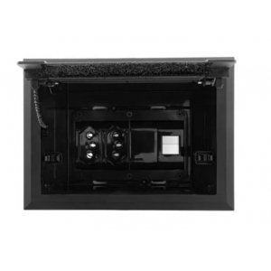 CAIXA DE MESA OPENBOX ALUM 8BL PRETA S/BLOCO