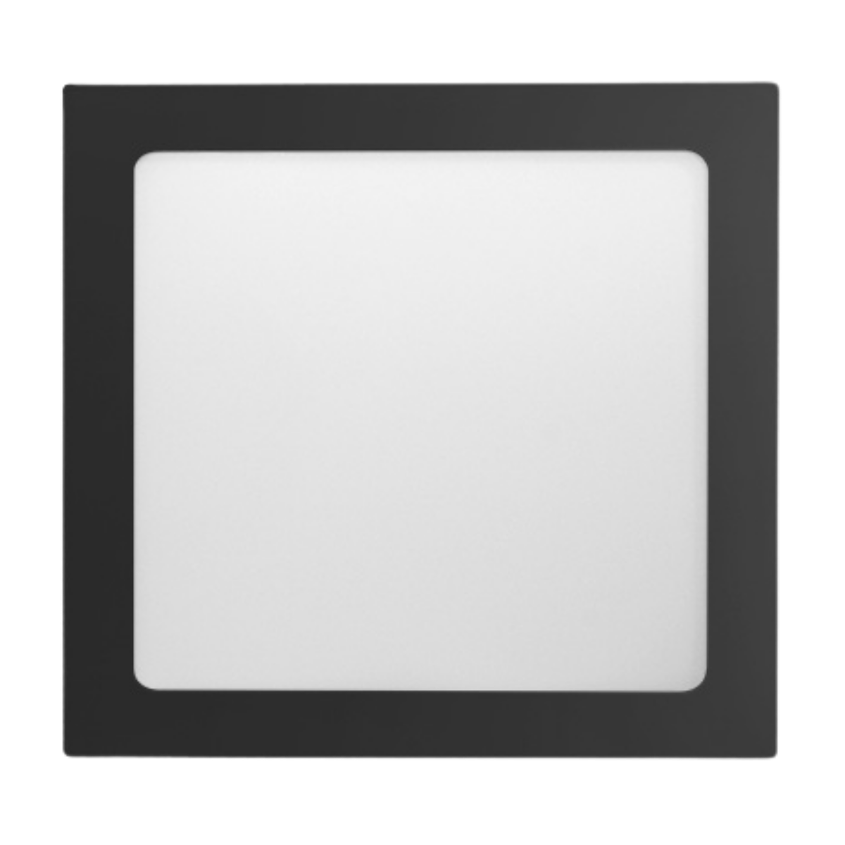 PAINEL LED EMB QUAD 24W 30X30 6500K PRETO