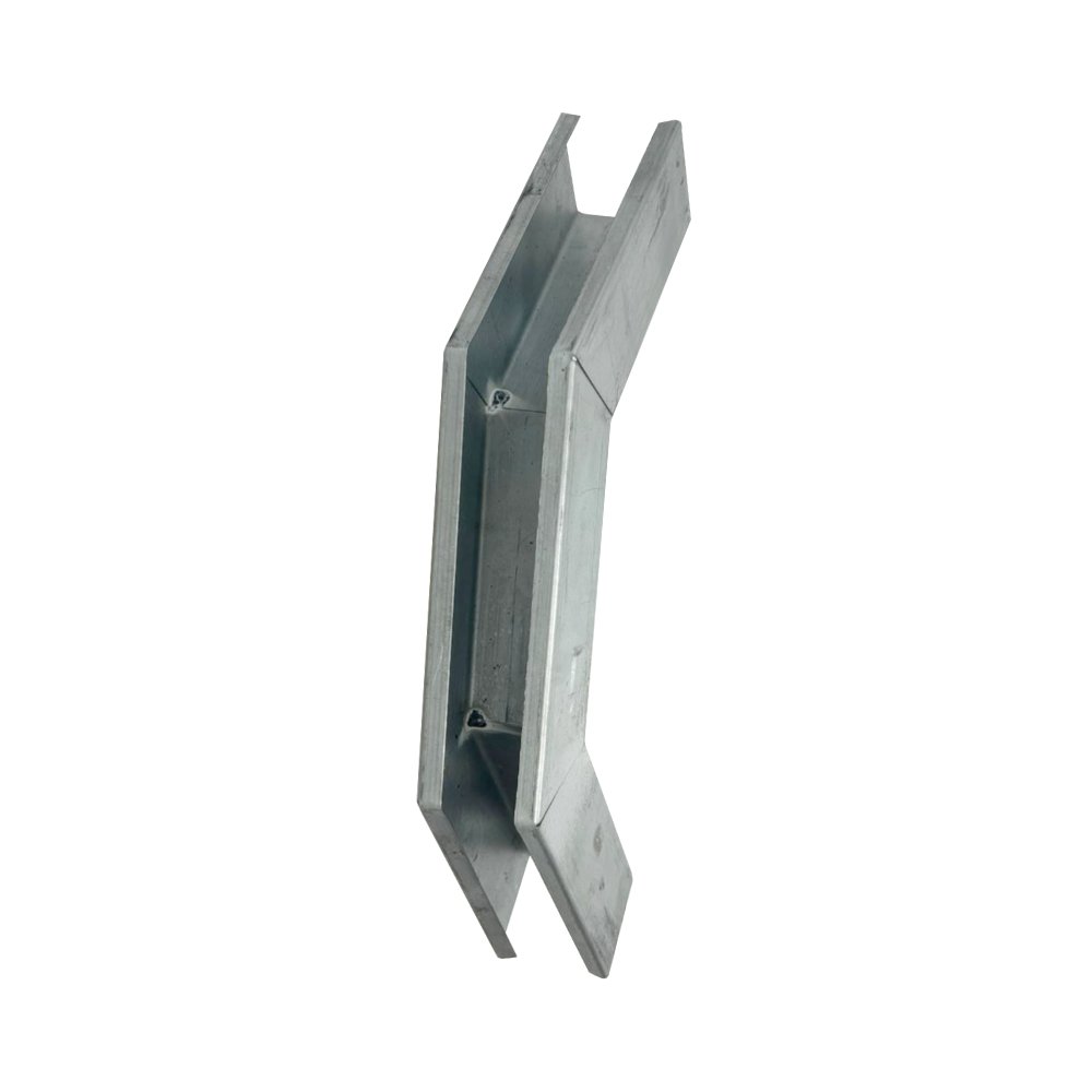 CURVA VERTICAL EXTERNA 38X38X90º
