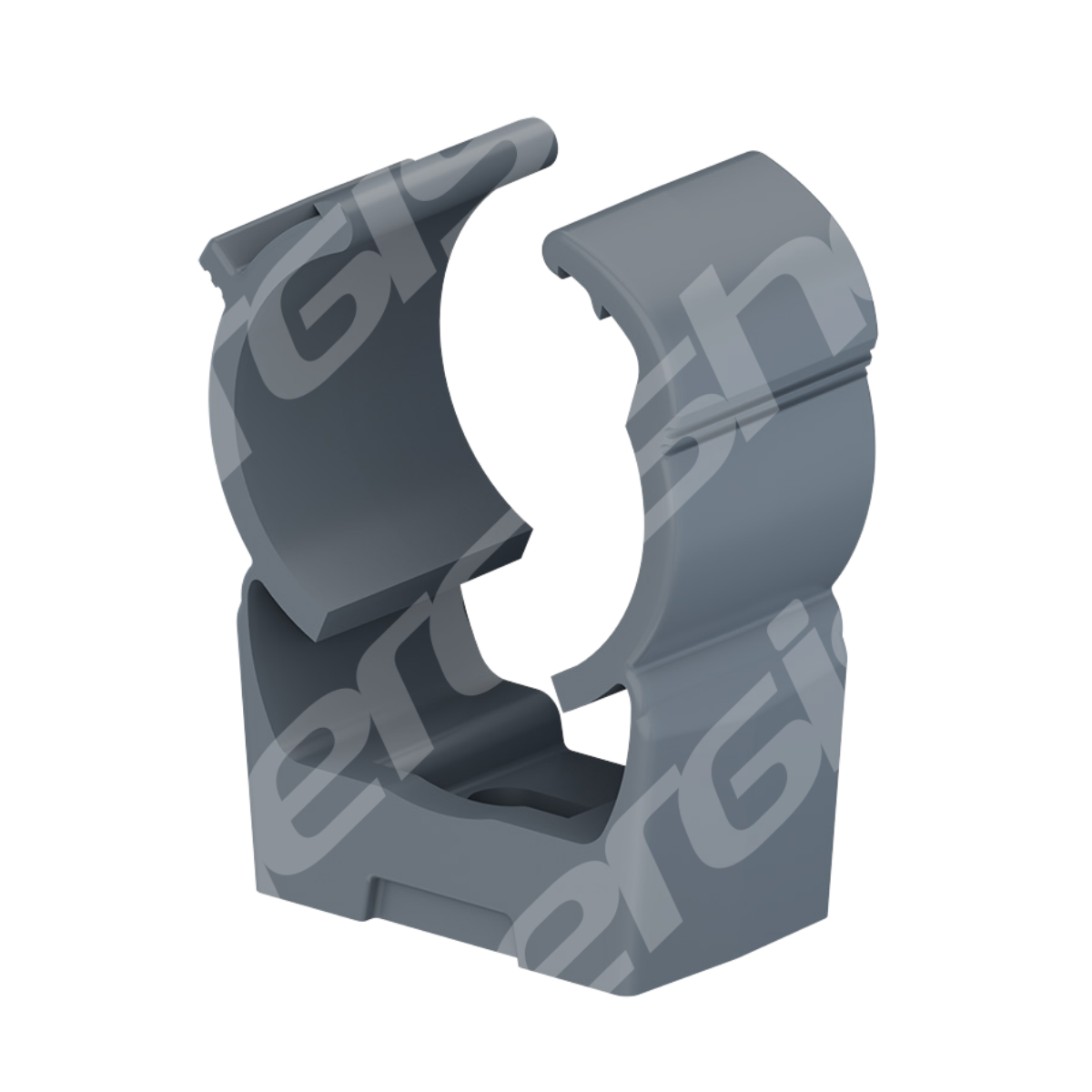 ABRAÇ CONDULETE PVC CINZA 1"