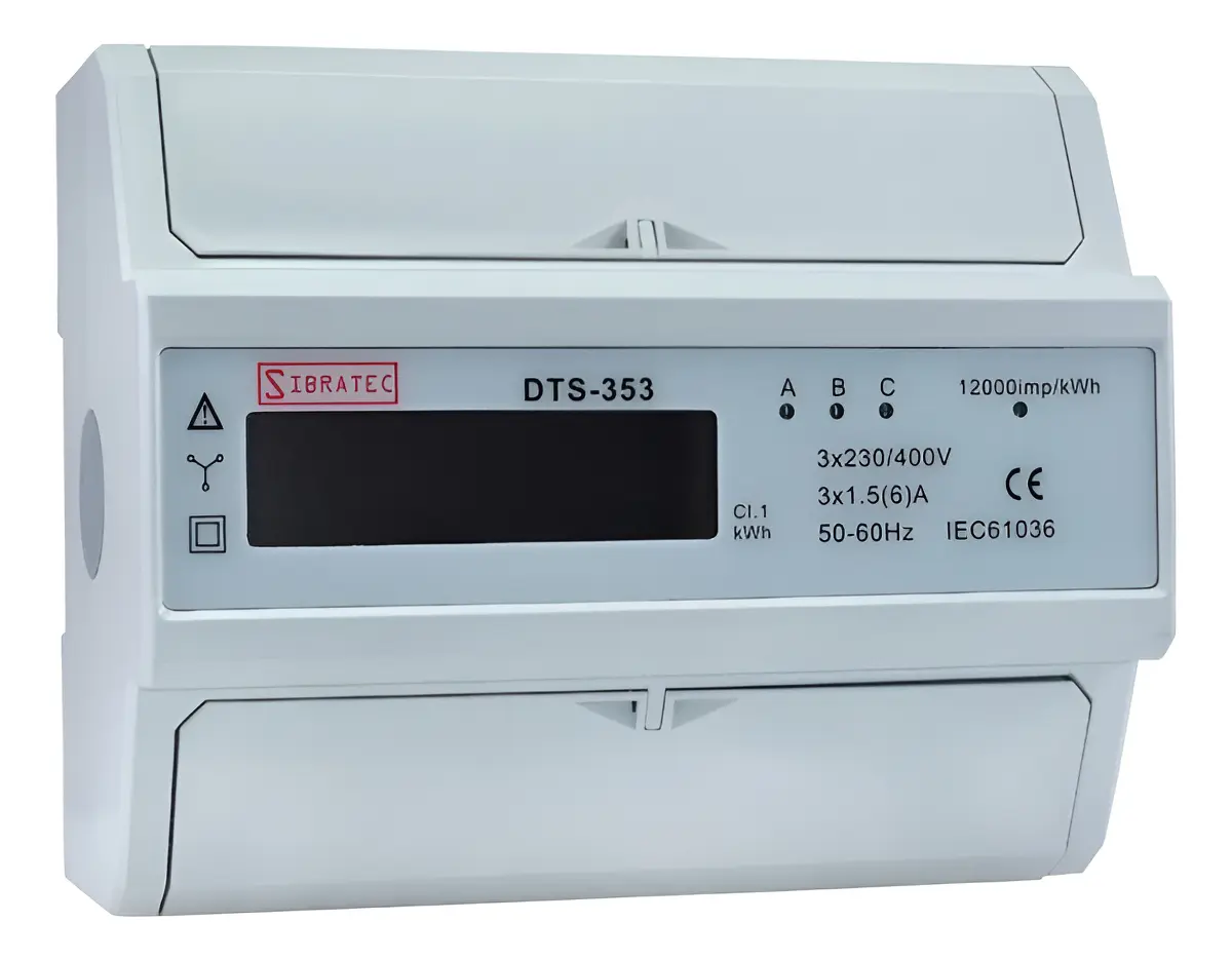 RELOGIO MEDIDOR TRIF DIGITAL DTS-353 MEDIÇAO DIRETA 100A